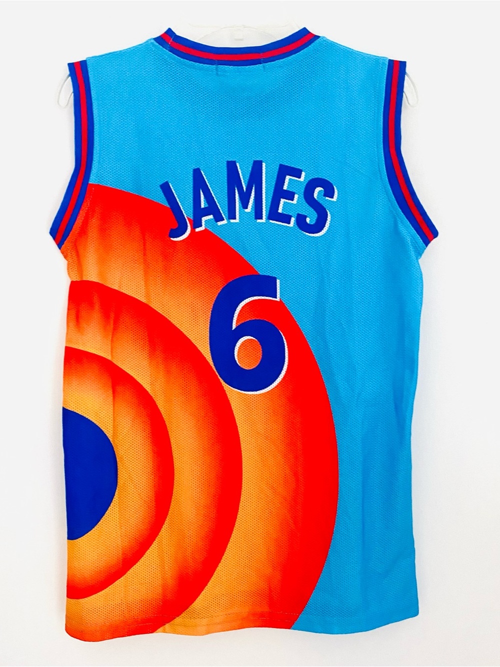 🏀Kids “Space Jam” LeBron James “Tune Squad” Basketball Sports Jersey SZ L (Youth